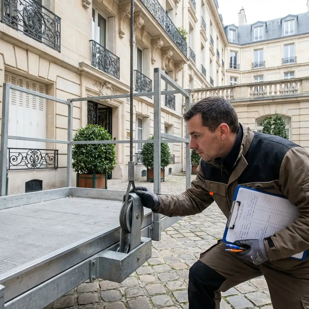 Un technicien opérateur dédié à votre sécurité