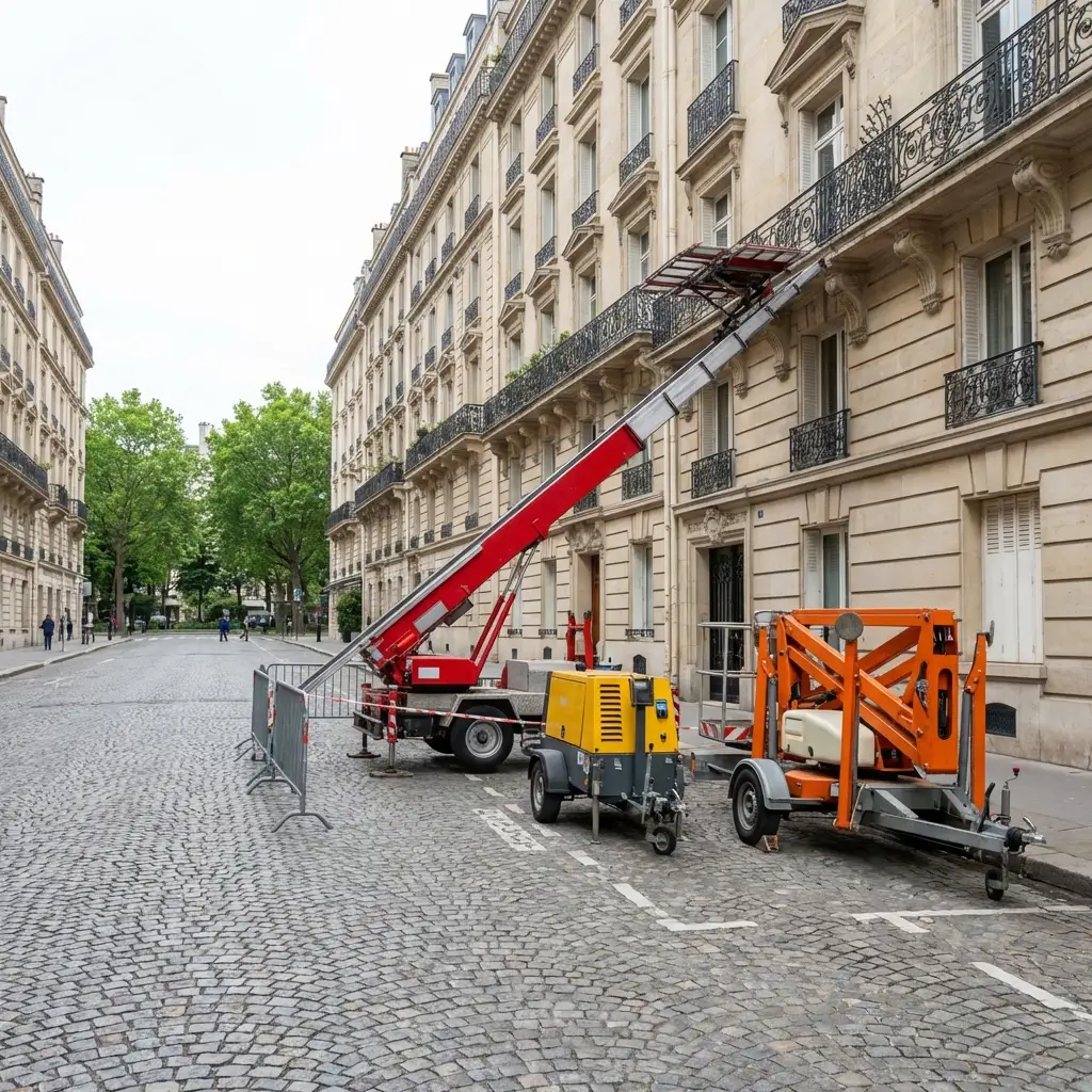 Monte-meubles, monte-charge, camion nacelle : quel matériel pour votre logement ?